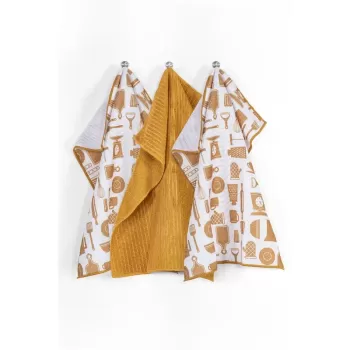 Prosoape de bucatarie 3 buc. din microfibra 48x40 cm Essential - Tiseco Home Studio imagine