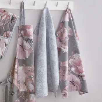 Prosoape de vase 2 buc. din bumbac 50x70 cm Dramatic Floral - Catherine Lansfield imagine