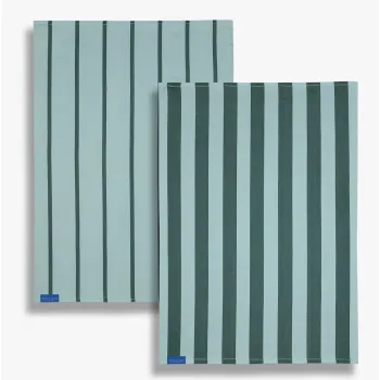 Prosoape de vase 2 buc. din bumbac 50x70 cm Stripes - Mette Ditmer Denmark imagine