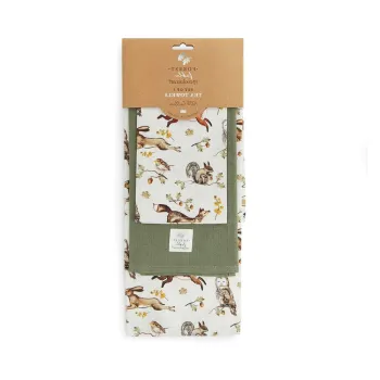 Prosoape de vase 3 buc. din bumbac 45x65 cm Forest Fable - Cooksmart (R) imagine