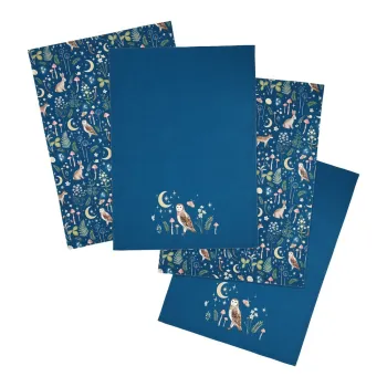 Prosoape de vase 4 buc. din bumbac 50x70 cm Enchanted Twilight Animals - Catherine Lansfield imagine