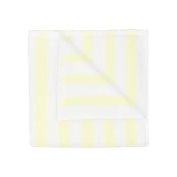 Prosoape galben-deschis/albe 2 buc. din bumbac organic din frotir 30x50 cm Arto aEURBlomus imagine