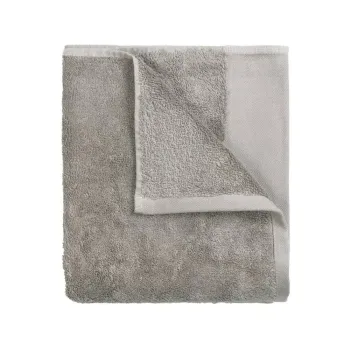 Prosoape gri 2 buc. din bumbac organic din frotir 30x50 cm Riva aEURBlomus imagine