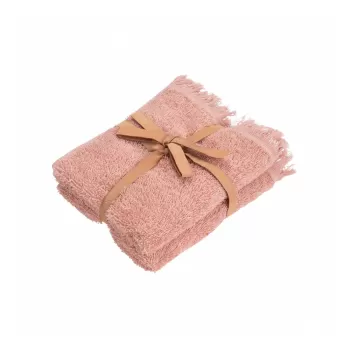 Prosoape roz 2 buc. din bumbac 30x50 cm FRINO - Blomus imagine