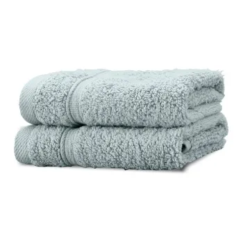 Prosoape verde prafuit 2 buc. din bumbac din frotir 30x30 cm Zero Twist - Catherine Lansfield imagine