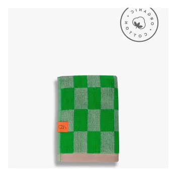 Prosoape verzi din bumbac organic 2 buc. 40x55 cm Retro - Mette Ditmer Denmark imagine