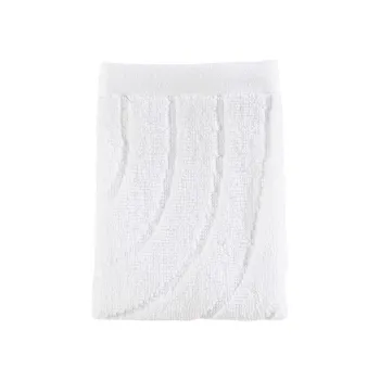 Prosop alb din bumbac din frotir 30x30 cm Time - Zone imagine