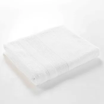 Prosop alb din bumbac din frotir 90x150 cm Tendresse - douceur d'interieur imagine