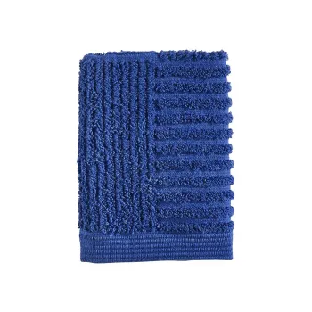 Prosop albastru din bumbac din frotir 30x30 cm Classic - Zone imagine