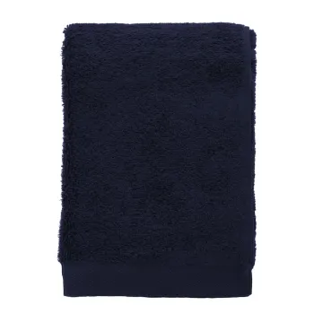 Prosop albastru inchis din bumbac din frotir 50x100 cm Comfort - Sodahl imagine