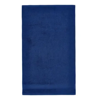 Prosop albastru inchis din bumbac din frotir 50x85 cm Anti-Bacterial - Catherine Lansfield imagine