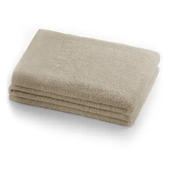 Prosop bej din bumbac din frotir 50x100 cm Amari - AmeliaHome imagine