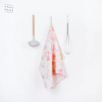 Prosop de bucatarie din in 65x45 cm - Linen Tales imagine