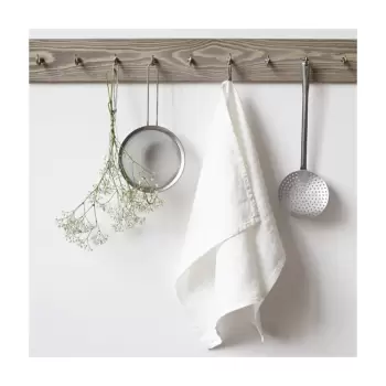 Prosop de bucatarie din in Linen Tales, 65 x 45 cm, alb imagine
