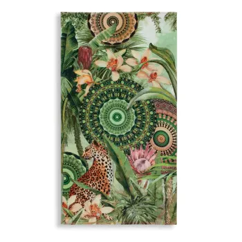 Prosop de plaja verde 100x180 cm - HIP imagine