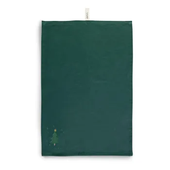 Prosop de vase din amestec de bumbac 50x70 cm cu model de Craciun Christmas Fable - JUNA imagine