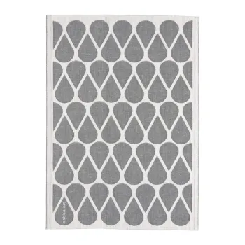 Prosop de vase din amestec de in 46x66 cm Otis Charcoal - Pappelina imagine