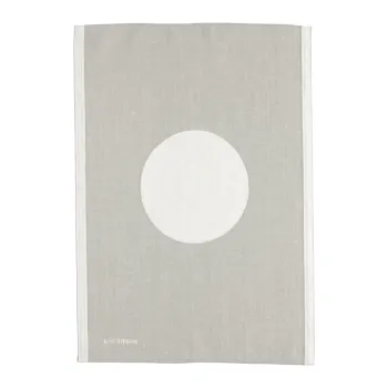 Prosop de vase din amestec de in 46x66 cm Vera Warm Grey - Pappelina imagine