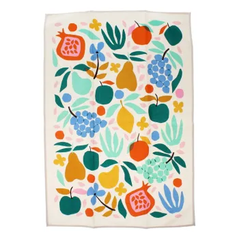 Prosop de vase din bumbac 50x70 cm Fruits de Provence - Rex London imagine