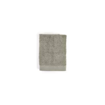 Prosop din bumbac 100% Zone Classic Eucalyptus, 50 x 70 cm, gri verde imagine