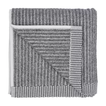 Prosop din bumbac organic Sodahl Organic Melange, 50 x 100 cm, gri imagine