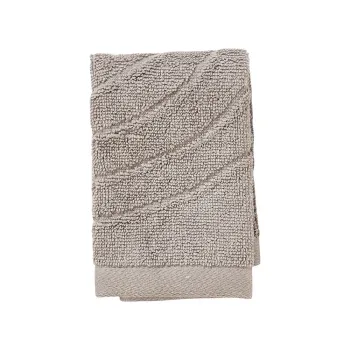 Prosop grej din bumbac din frotir 30x30 cm Time - Zone imagine