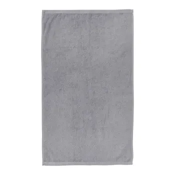 Prosop gri din bumbac cu uscare rapida, din frotir 50x85 cm Quick Dry - Catherine Lansfield imagine