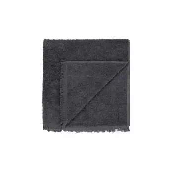 Prosop gri inchis din bumbac 70x140 cm FRINO - Blomus imagine