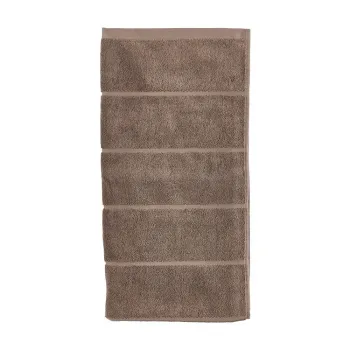 Prosop maro deschis din bumbac din frotir 50x100 cm Sauna - Zone imagine
