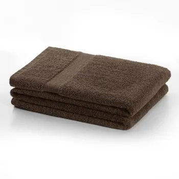 Prosop maro din bumbac din frotir 30x50 cm Marina - DecoKing imagine