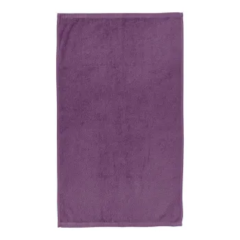 Prosop mov din bumbac cu uscare rapida/din frotir 50x85 cm Quick Dry - Catherine Lansfield imagine