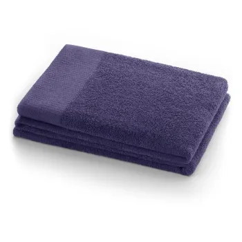 Prosop mov din bumbac din frotir 70x140 cm Amari - Restilo imagine