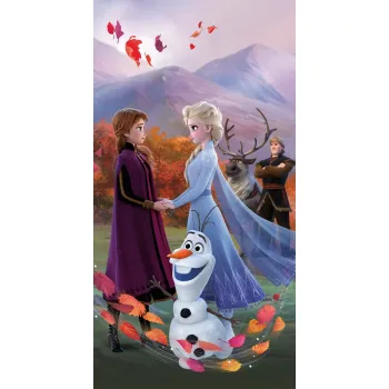 Prosop pentru copii din bumbac 70x140 cm Frozen 