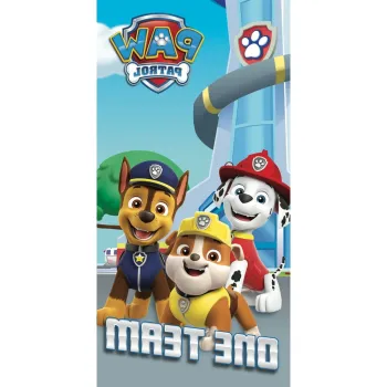 Prosop pentru copii din bumbac 70x140 cm Paw Patrol - Jerry Fabrics imagine