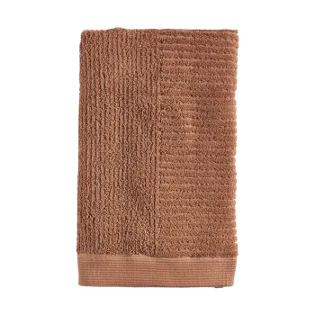 Prosop portocaliu/maro din bumbac 50x100 cm Terracotta - Zone imagine