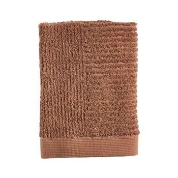 Prosop portocaliu/maro din bumbac 50x70 cm Terracotta - Zone imagine