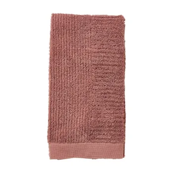 Prosop rosu din bumbac din frotir 50x100 cm Classic - Zone imagine