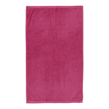 Prosop roz inchis din bumbac cu uscare rapida/din frotir 50x85 cm Quick Dry - Catherine Lansfield imagine