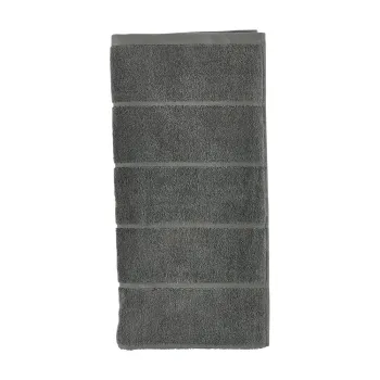 Prosop verde inchis din bumbac din frotir 50x100 cm Sauna - Zone imagine