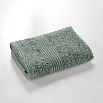 Prosop verde salvie din bumbac din frotir 50x90 cm Tendresse - douceur d'interieur imagine