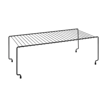 Raft suplimentar pentru bucatarie Metaltex Brooklyn Lava, negru imagine