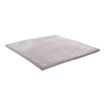 Saltea de joaca pentru copii gri inchis 120x120 cm Style - Roba imagine