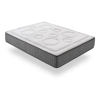 Saltea ferma/mediu-ferma cu arcuri reversibila 160x200 cm Hexacare Bagged Springs - Moonia imagine