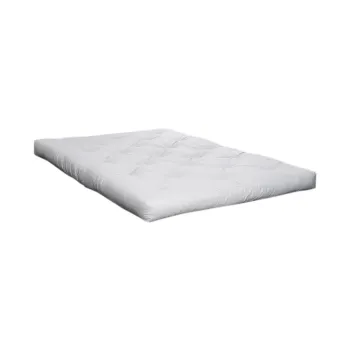 Saltea futon alba extra moale 140x200 cm Double Latex - Karup Design imagine