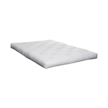 Saltea futon alba mediu-ferma 120x200 cm Coco Natural - Karup Design imagine