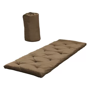 Saltea futon maro 70x190 cm Bed In A Bag Mocca - Karup Design imagine