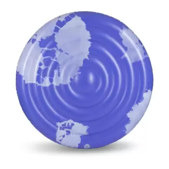 Saltea gonflabila pentru plaja The Nice Fleet Goa, albastru imagine