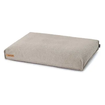 Saltea maro deschis pentru caini din material boucle 80x60 cm Mondo Cappuccino S - MiaCara imagine