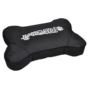 Saltea neagra pentru caini 70x100 cm - Love Story imagine