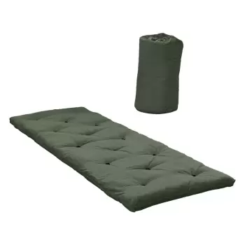 Saltea pentru oaspeti Karup Design Bed In A Bag Olive Green, 70 x 190 cm imagine